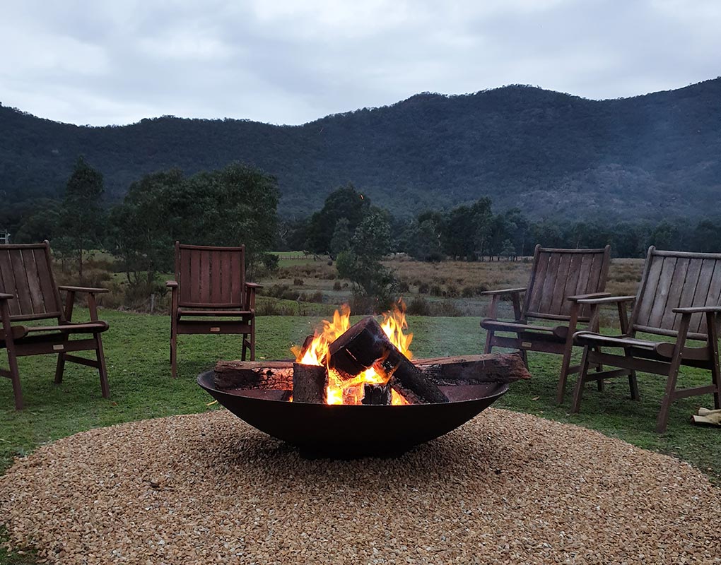 Halls Gap Motel Communal Firepit